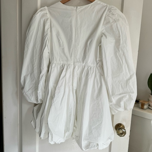 Pann Long Sleeve Bubble Hem Mini Bell Dress - Picture 7 of 10